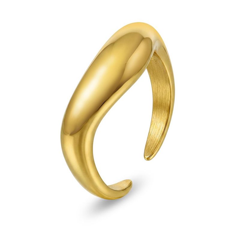 Nova ring i forgylt stål 29223