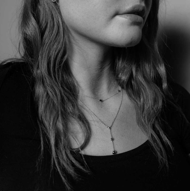 Noir smykke i sølv