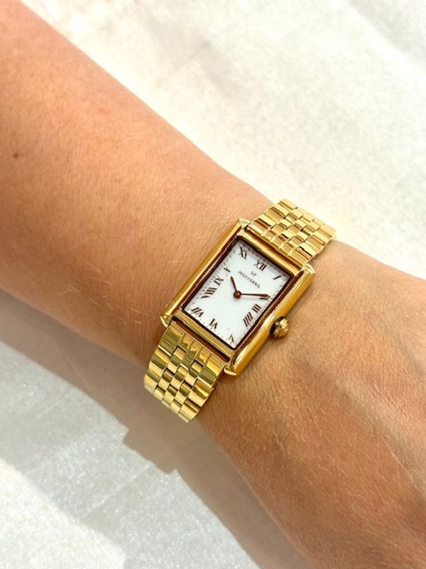 Timeless Grand Gullfarget Stål / Hvit 23x31mm