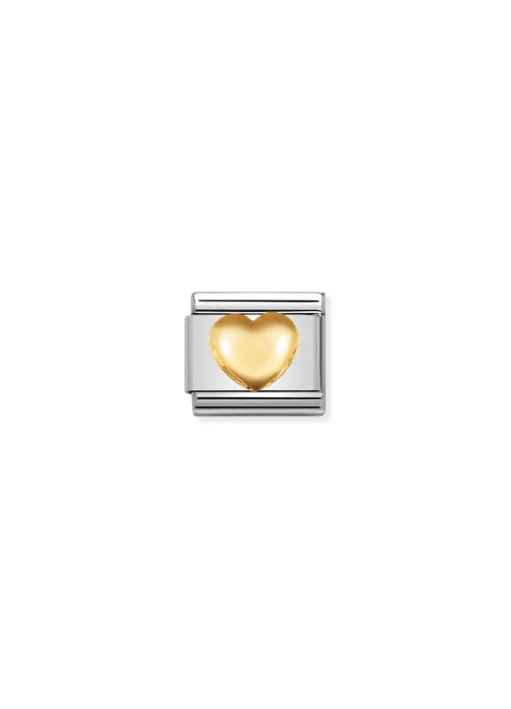 NOMINATION Symbol hjerte gull 030116/01
