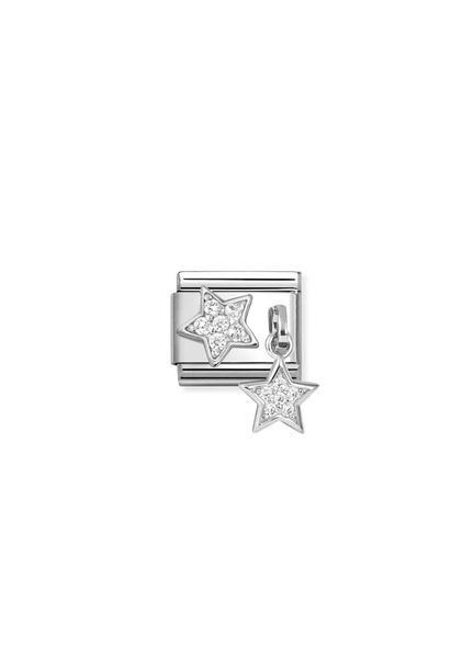 NOMINATION CHARMS Star and star 331817/16
