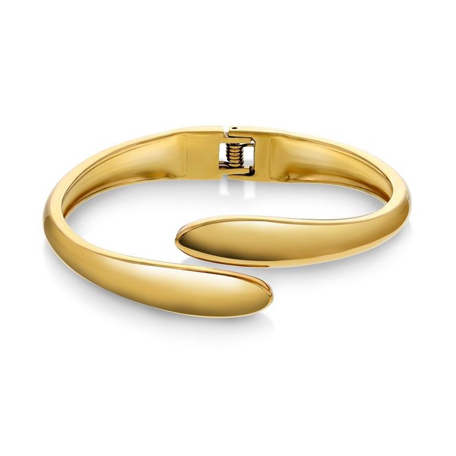 Hovedbilde Rise open bangle i forgylt stål 29226
