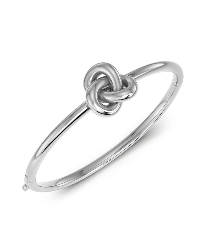 Infinity Knot Bangle Steel 129918