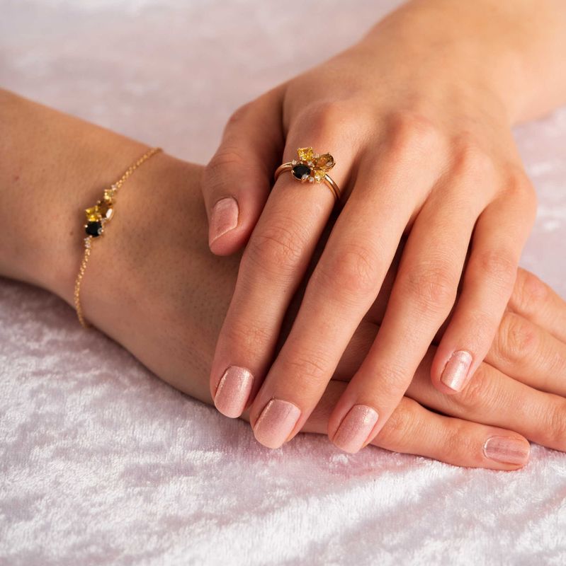 GLAM RING MED GYLNE TONER