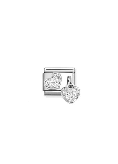 Hovedbilde NOMINATION CHARMS Heart and heart 331817/15